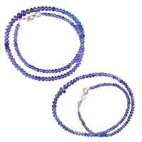 Tanzanite Necklace Mala